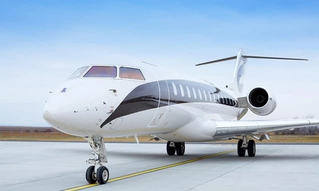 Bombardier Global 6000, private jet for the empty leg Milan to Dubai