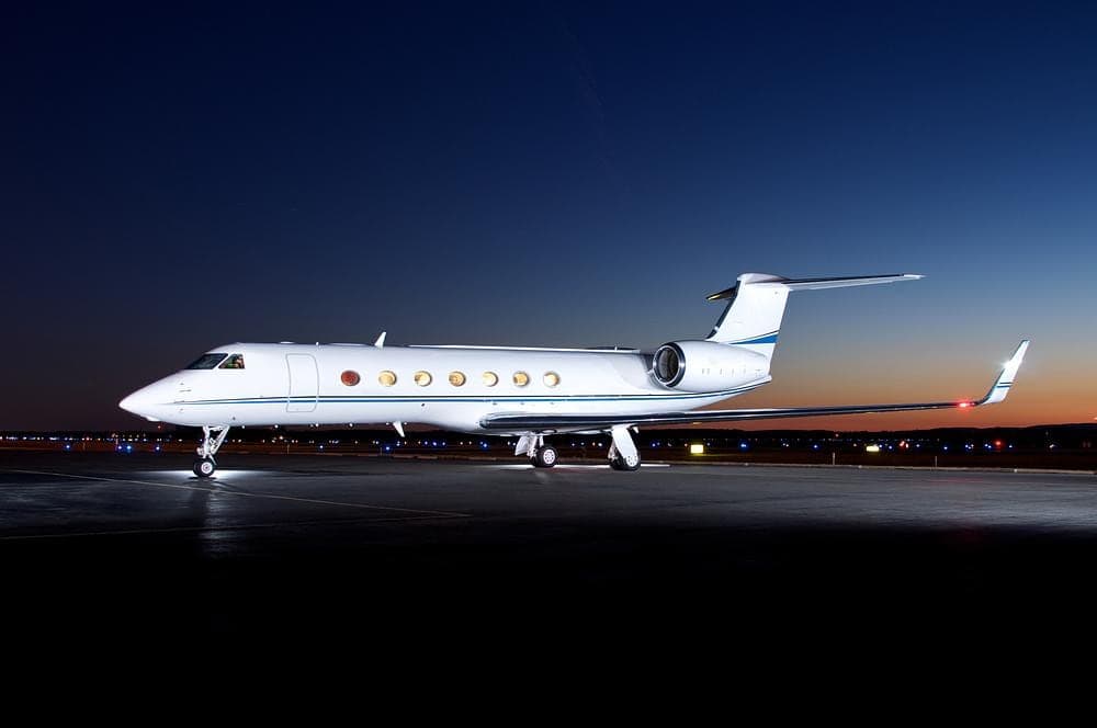 Gulfstream G550, private jet for the empty leg Munich to Mykonos
