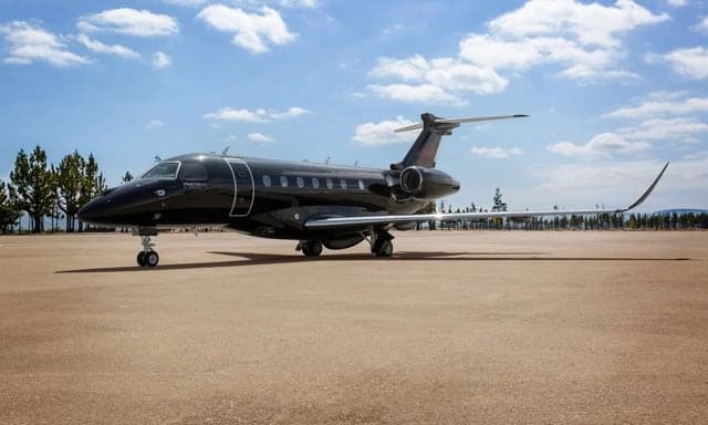 Embraer Praetor 600, private jet for the empty leg London to Dubai