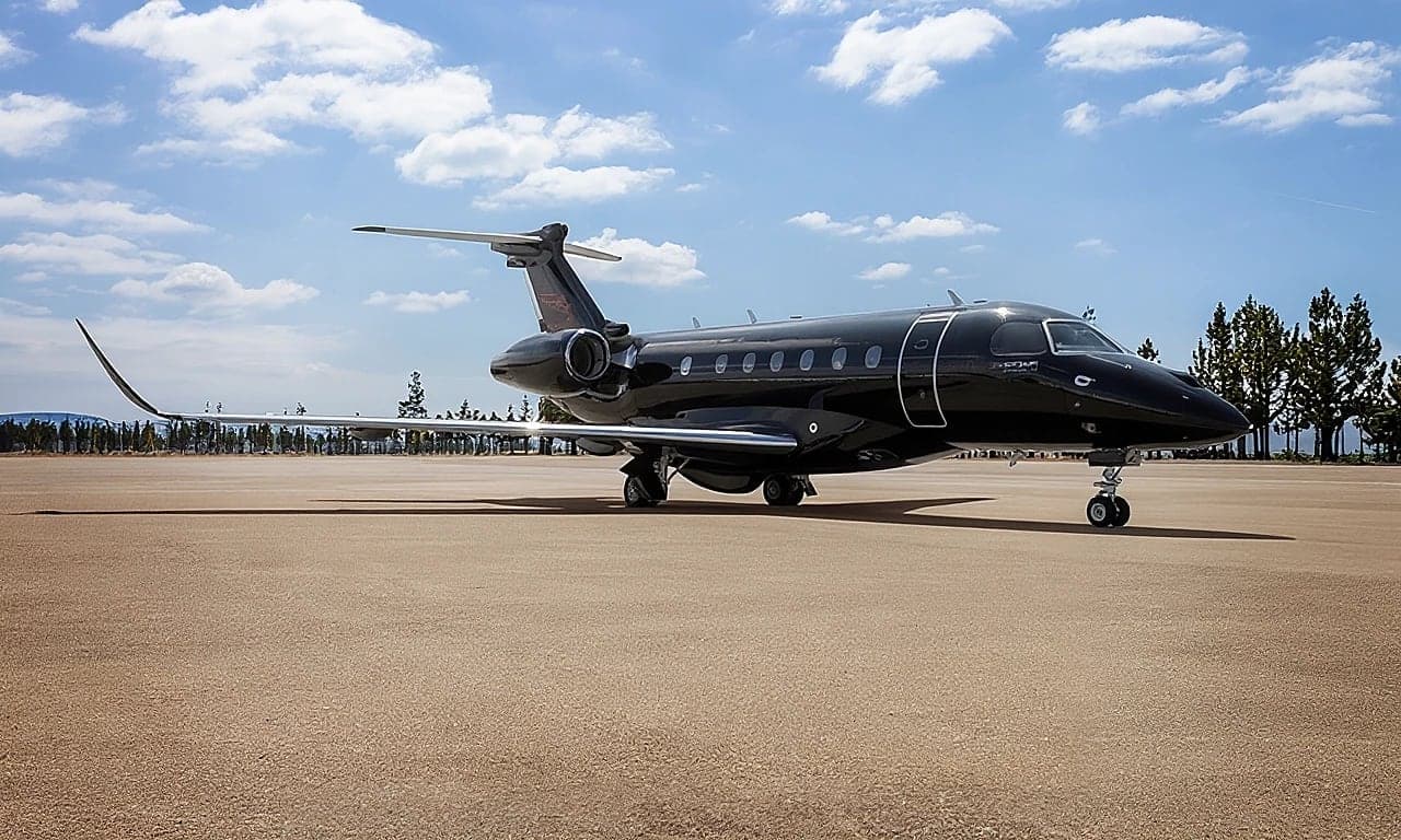 Embraer Praetor 600, private jet for the empty leg Dubai to Marrakech